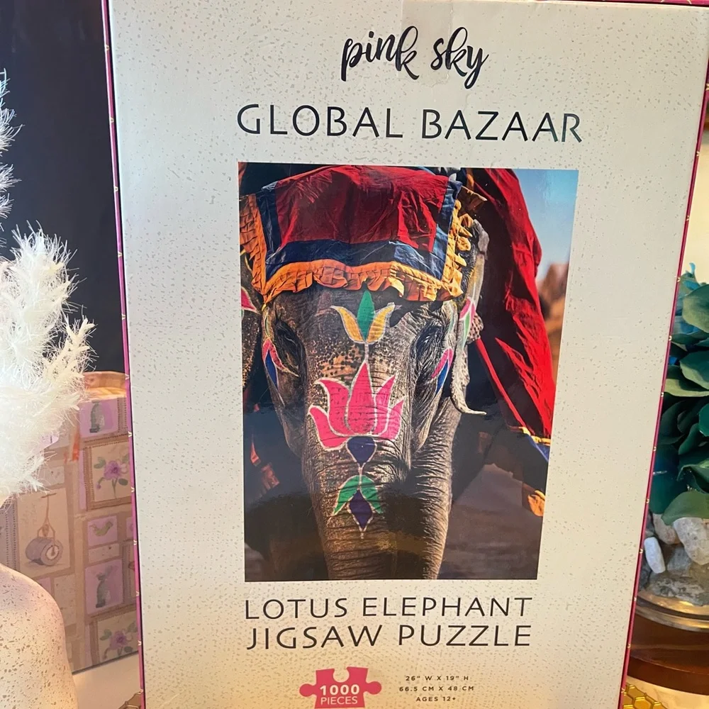 Global Bazaar 1000 Piece Jigsaw Puzzle - Multicolor